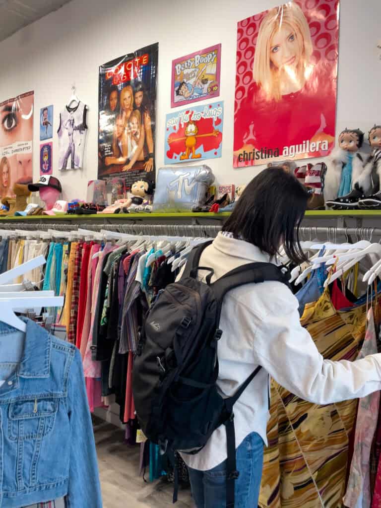 shopping at tired thrift
