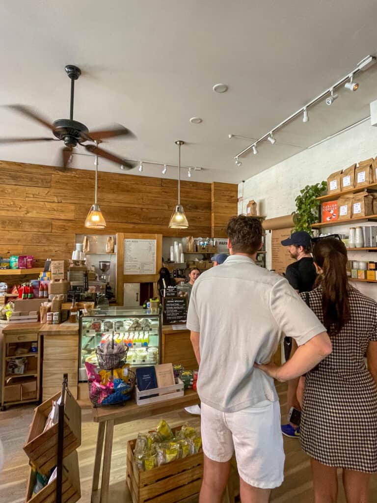 the elk cafe with breakfast burritos