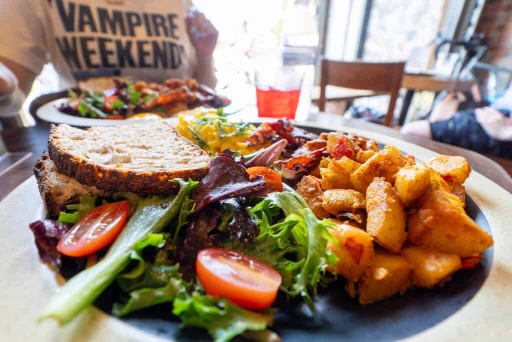 chateau le woof is the perfect place for brunch