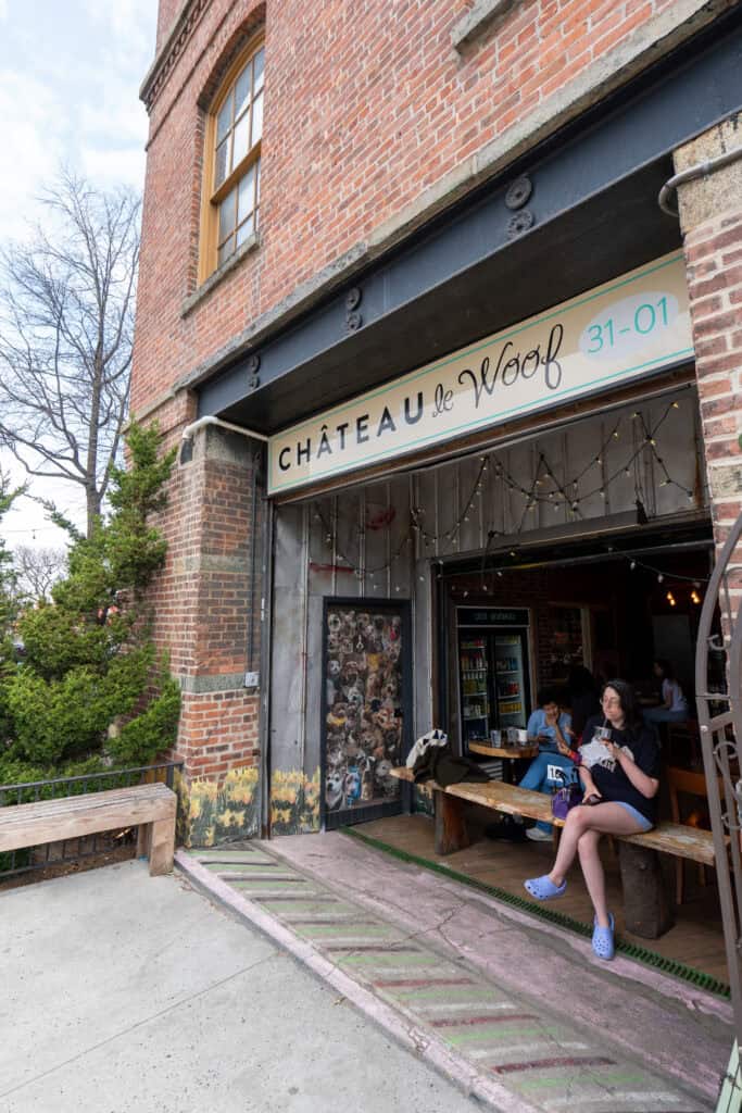 delicious coffee at chateau le woof