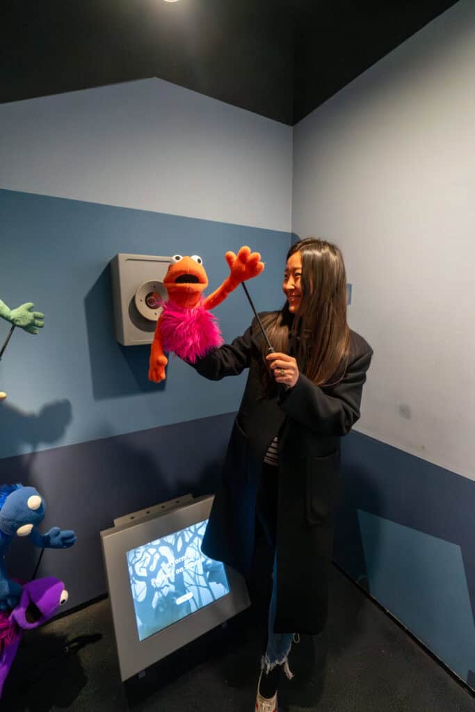 interactive exhibits at museum of moving image