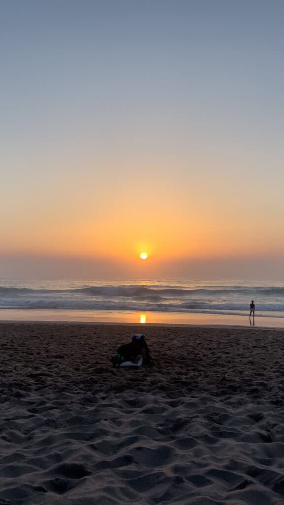 sunset at Praia da Adraga